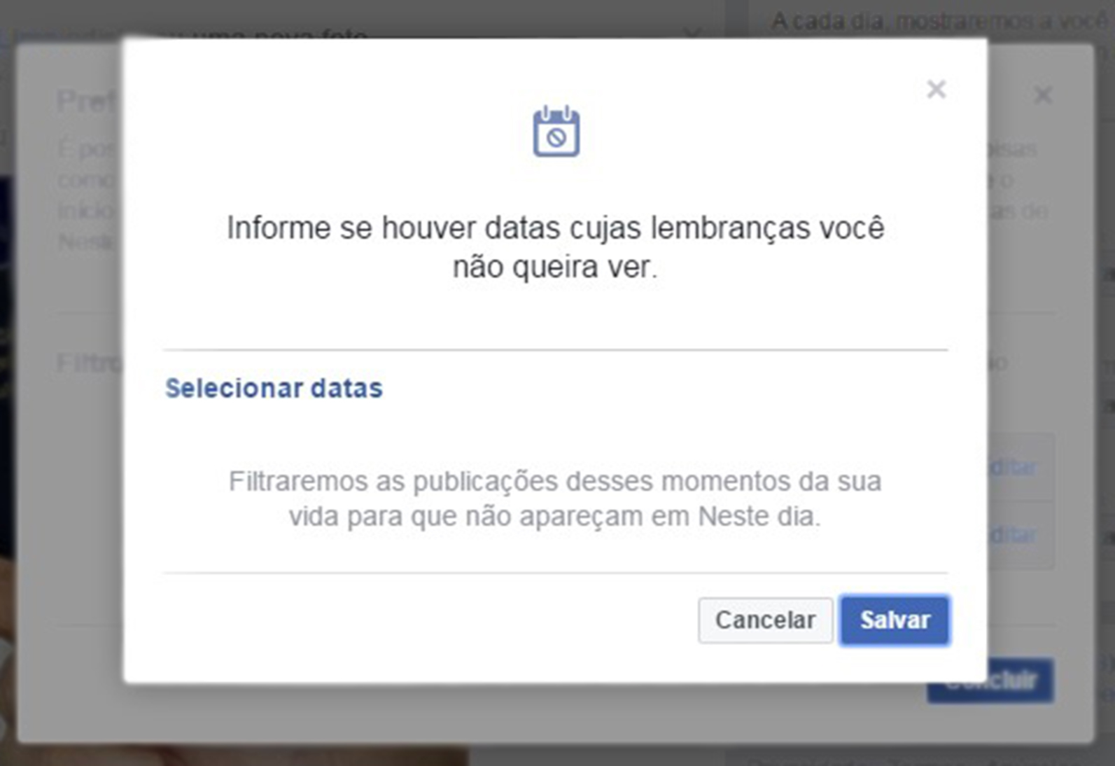 Data Lembranca