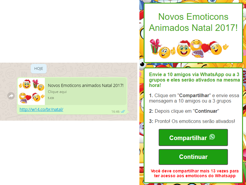 Novos Emoticons de Natal 3