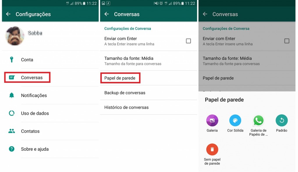 Aprenda como mudar a imagem de fundo do seu WhatsApp