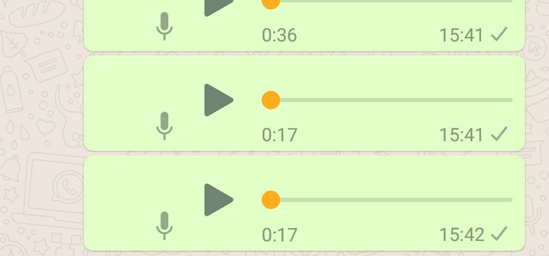 Bolinha laranja no WhatsApp