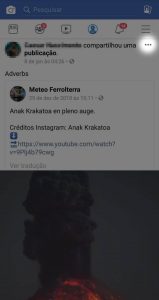 Como ocultar publicação na linha do tempo